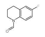 1(2H)-QUINOLINECARBOXALDEHYDE, 6-FLUORO-3,4-DIHYDRO- Structure