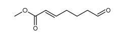 methyl 7-oxo-hept-2-enoate Structure