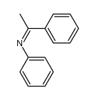 N-[(Z)-1-Phenylethylidene]benzenamine结构式