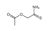 2-acetoxythioacetamide Structure