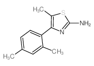 4-(2,4-Dimethylphenyl)-5-methyl-1,3-thiazol-2-amine图片