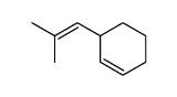 3-(2-methylprop-1-en-1-yl)cyclohex-1-ene Structure