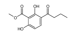 methyl 3-butyryl-2,6-dihydroxybenzoate Structure