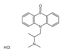 Promethiazine sulfoxide hydrochloride Structure