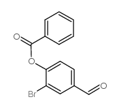 2-BROMO-4-FORMYLPHENYL BENZOATE structure