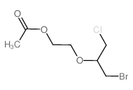 2-(1-bromo-3-chloro-propan-2-yl)oxyethyl acetate picture