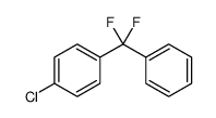 1-Chloro-4-[difluoro(phenyl)methyl]benzene Structure