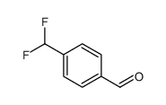 4-Formylbenzal fluoride, alpha,alpha-Difluoro-p-tolualdehyde结构式