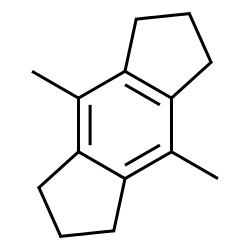 1,2,3,5,6,7-Hexahydro-4,8-dimethyl-s-indacene结构式