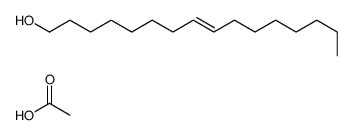 acetic acid,hexadec-8-en-1-ol Structure