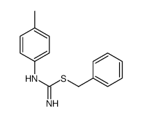 benzyl N'-(4-methylphenyl)carbamimidothioate结构式