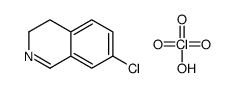 7-chloro-3,4-dihydroisoquinoline,perchloric acid结构式