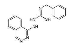 1-benzyl-3-(phthalazin-1-ylamino)thiourea Structure