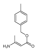 (4-methylphenyl)methyl 3-aminobut-2-enoate Structure