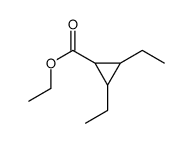 ethyl 2,3-diethylcyclopropane-1-carboxylate Structure