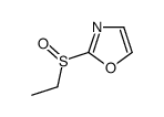 2-ethylsulfinyl-1,3-oxazole结构式