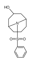 9-Benzenesulfonyl-9-aza-bicyclo[3.3.1]nonan-3-ol Structure