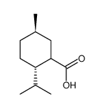 p-menthane-3-carboxylic acid Structure