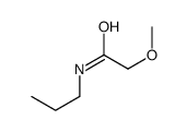 2-methoxy-N-propylacetamide Structure