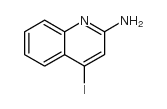 2-AMINO-4-IODOQUINOLINE结构式