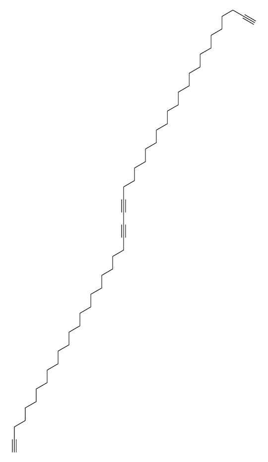 octatetraconta-1,23,25,47-tetrayne结构式