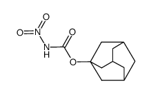 1-Adamantyl-N-nitrourethan结构式