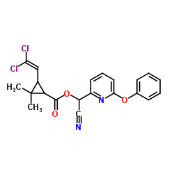 氯吡氰菊酯结构式