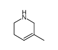 5-methyl-1,2,3,6-tetrahydro-pyridine Structure