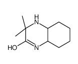 (4aR,8aS)-3,3-dimethyl-1,4,4a,5,6,7,8,8a-octahydroquinoxalin-2-one结构式