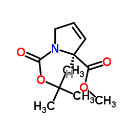 BOC-4-去氢-L-脯氨酸结构式