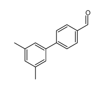 4-(3,5-dimethylphenyl)benzaldehyde Structure