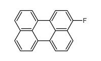 3-Fluoroperylene Structure