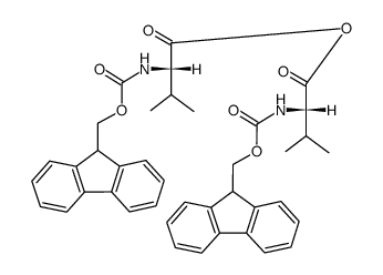 (Fmoc-L-Val)2O结构式