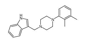 3-[[4-(2,3-dimethylphenyl)piperazin-1-yl]methyl]-1H-indole Structure