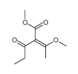 methyl 2-(1-methoxyethylidene)-3-oxopentanoate结构式