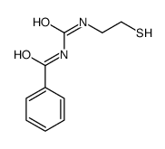 N-(2-sulfanylethylcarbamoyl)benzamide Structure