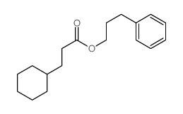 Cyclohexanepropanoicacid, 3-phenylpropyl ester picture