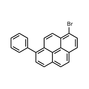 1-bromo-8-phenylpyrene Structure
