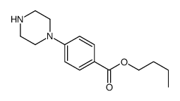 butyl 4-piperazin-1-ylbenzoate Structure