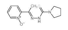 1-Pyrrolidinecarbothioicacid, 2-[1-(1-oxido-2-pyridinyl)ethylidene]hydrazide picture