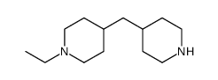 1-Ethyl-4-piperidin-4-ylmethyl-piperidine structure