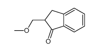 2-(methoxymethyl)-2,3-dihydroinden-1-one Structure