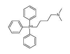 4-(dimethylamino)butyl-triphenylphosphanium Structure