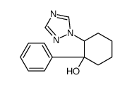 1-phenyl-2-(1,2,4-triazol-1-yl)cyclohexan-1-ol Structure