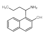 1-(1-aminobutyl)naphthalen-2-ol Structure