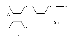 diethylaluminum,tributyltin Structure