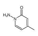 1-amino-4-methyl-1H-pyridin-2-one Structure