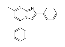 7-methyl-2,5-diphenyl-imidazo[1,2-a]pyrimidine Structure