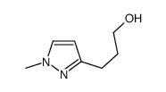 3-(1-Methyl-1H-pyrazol-3-yl)-1-propanol Structure