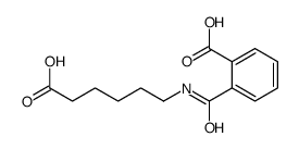 2-(5-carboxypentylcarbamoyl)benzoic acid Structure